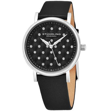 Stuhrling Women's Symphony Black Dial Watch - 799.01 by Balec Group